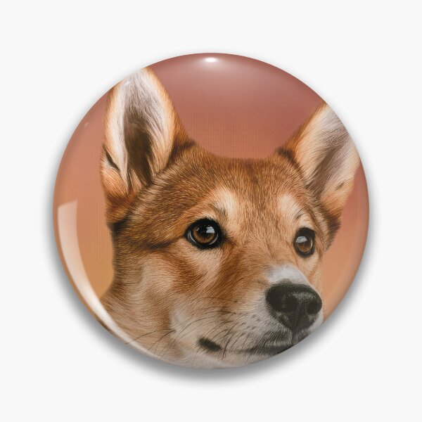 Item preview, Norwegian Lundehund Portrait designed and sold by Elisabeth Lucas.