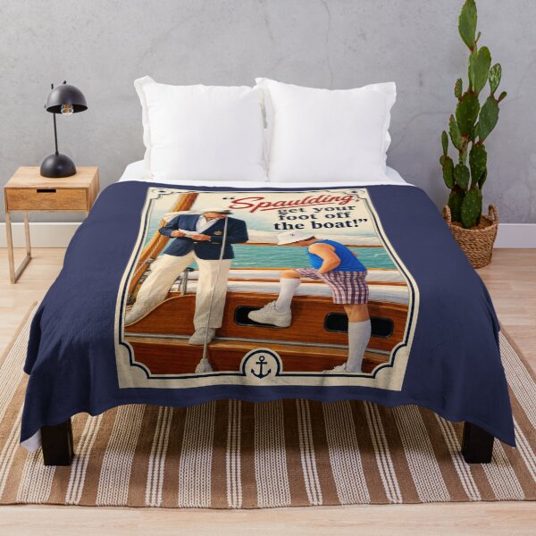 Aperçu de l'œuvre Caddyshack « Spaulding, retire ton pied du bateau ! » créée et vendue par CrumbBumStudio.