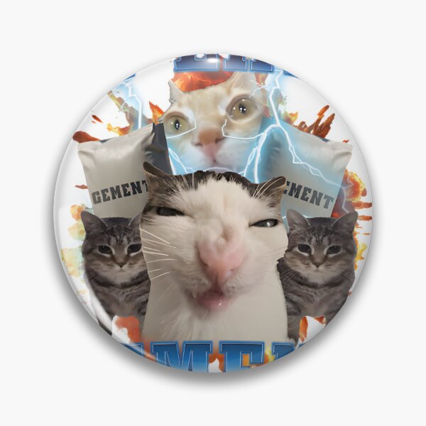 Item preview, Funny Cement Eating Cat Meme | Best Buy designed and sold by TalbiahmedRedha.