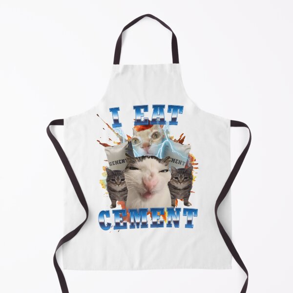 Item preview, Funny Cement Eating Cat Meme | Best Buy designed and sold by TalbiahmedRedha.