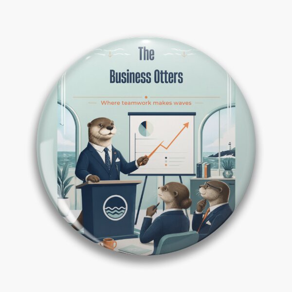 Item preview, The Business Otters designed and sold by Holy JM Designs.