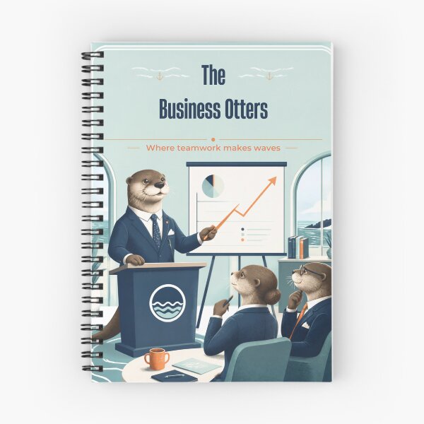 Item preview, The Business Otters designed and sold by Holy JM Designs.