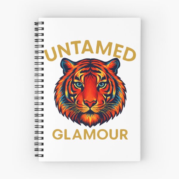 Item preview, Untamed Glamour Tiger Face Bold Graphic Art designed and sold by IrisByJoVon.