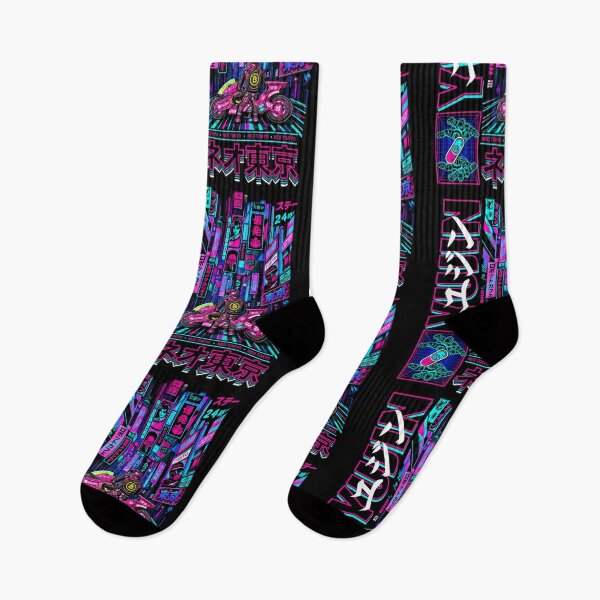 Item preview, Neon Tokyo Cyberpunk – Japanese City Lights designed and sold by SHARPEI.