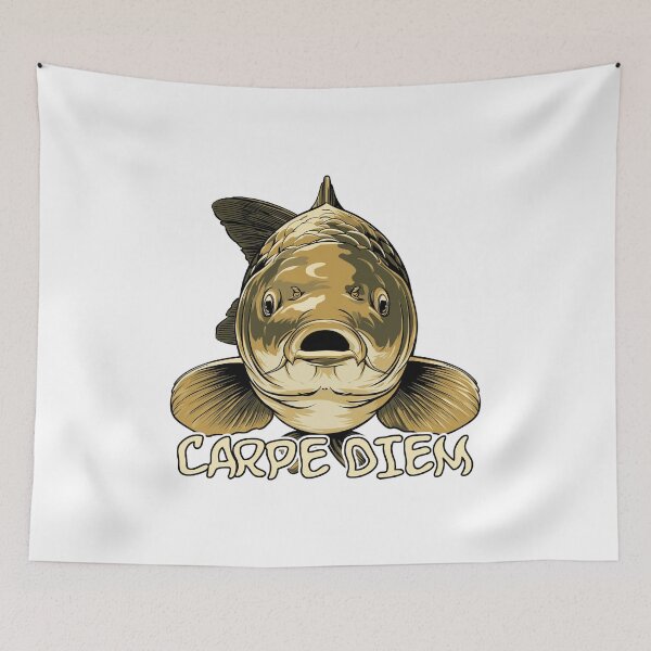Item preview, CARPE DIEM (fish, fishing) designed and sold by francoisville.