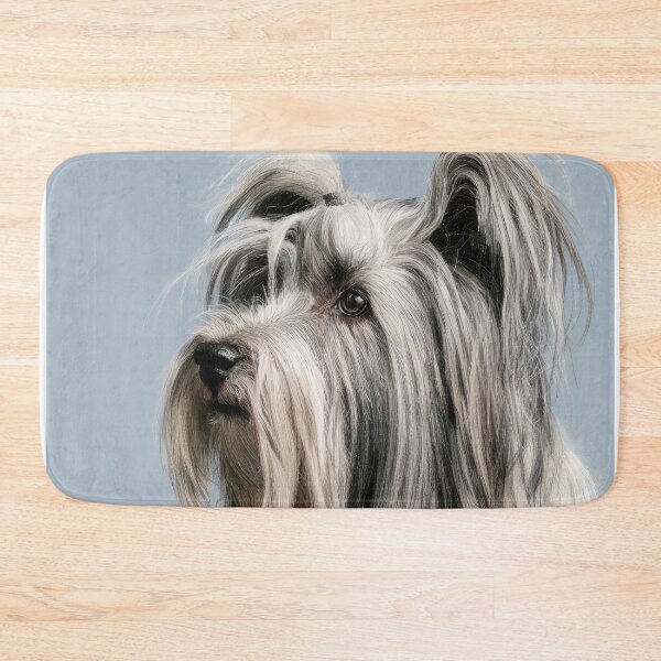 Item preview, Skye Terrier on Blue designed and sold by Elisabeth Lucas.