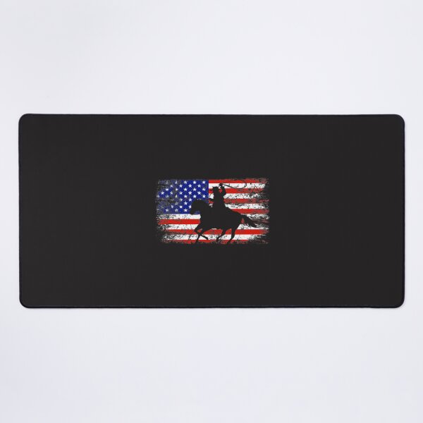 Item preview, Vintage Western Rodeo Roper American Flag Patriotic Cowboy Silhouette Graphic | Best Gift designed and sold by AKIBAJARA.