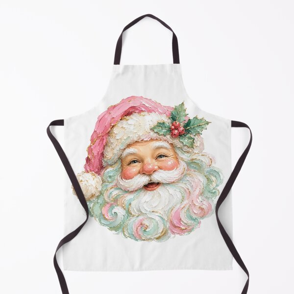 Item preview, Colorful Pink Santa Vintage Retro Christmas Holiday designed and sold by DYAFLK.