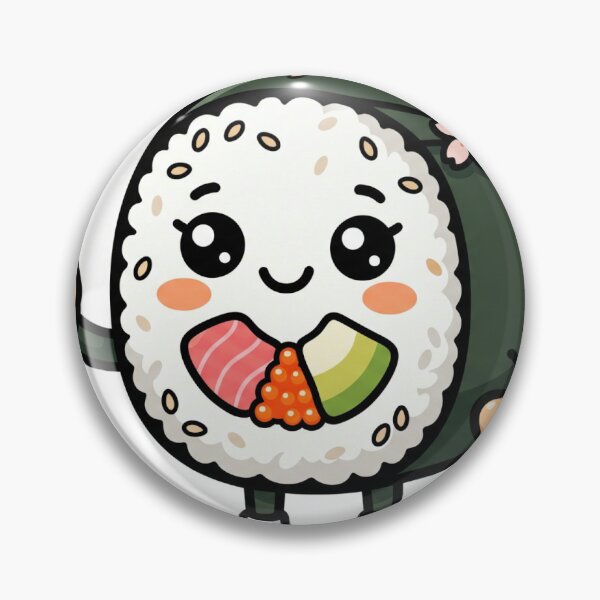 Item preview, Kawaii Sushi Roll Thumbs Up designed and sold by BigBarts11.