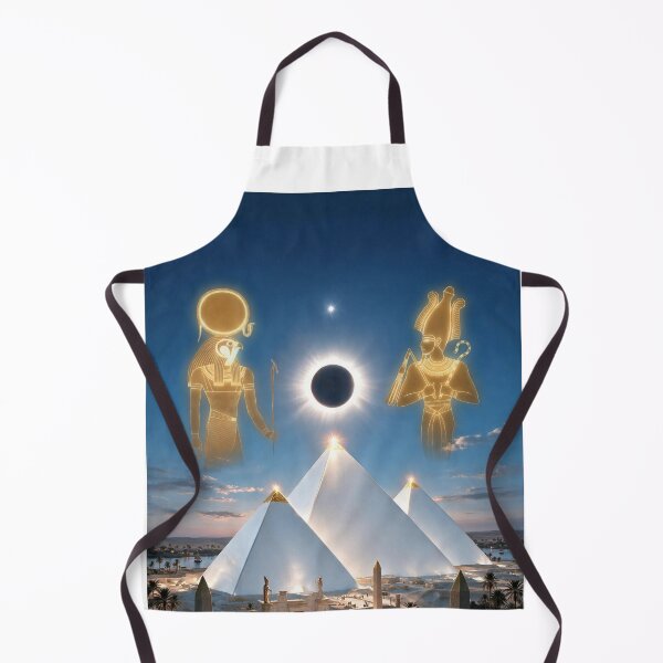 Item preview, Solar Eclipse over Ancient Pyramids designed and sold by TheArchitect22.