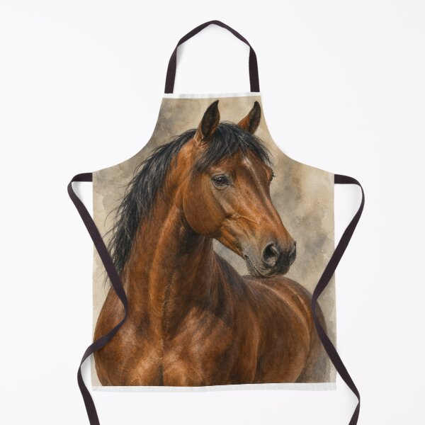 Item preview, Horse Portrait designed and sold by Artnovalty.redbubble.com.