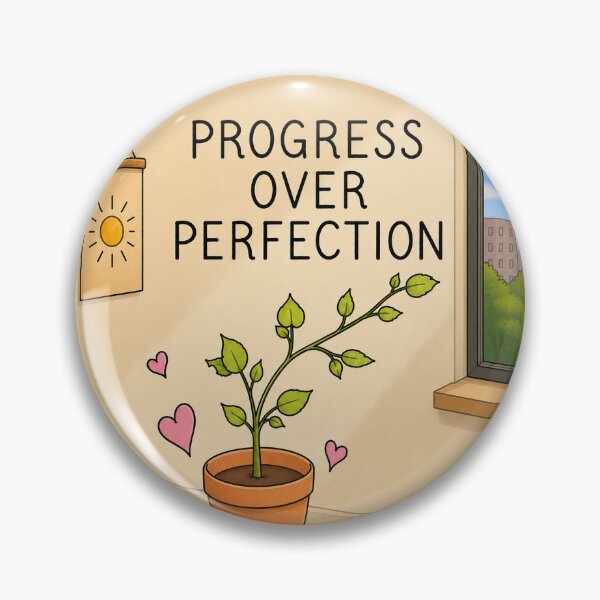 Item preview, Progress Over Perfection designed and sold by adinecalli.