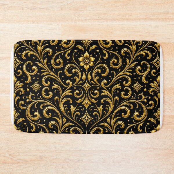 Item preview, Gold Scroll Pattern – Elegant Argentine Fileteado designed and sold by Esencia Argentina.