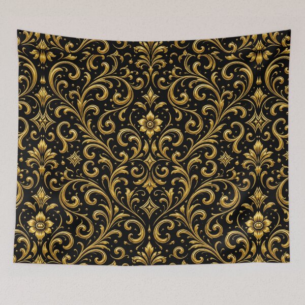 Item preview, Gold Scroll Pattern – Elegant Argentine Fileteado designed and sold by Esencia Argentina.