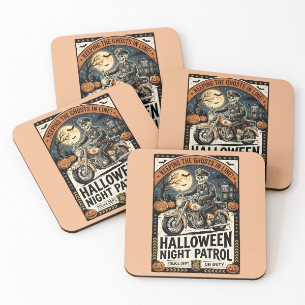 Item preview, Keeping the ghosts in line! - Halloween Night Patrol designed and sold by ParadoxParadox.