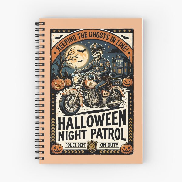 Item preview, Keeping the ghosts in line! - Halloween Night Patrol designed and sold by ParadoxParadox.