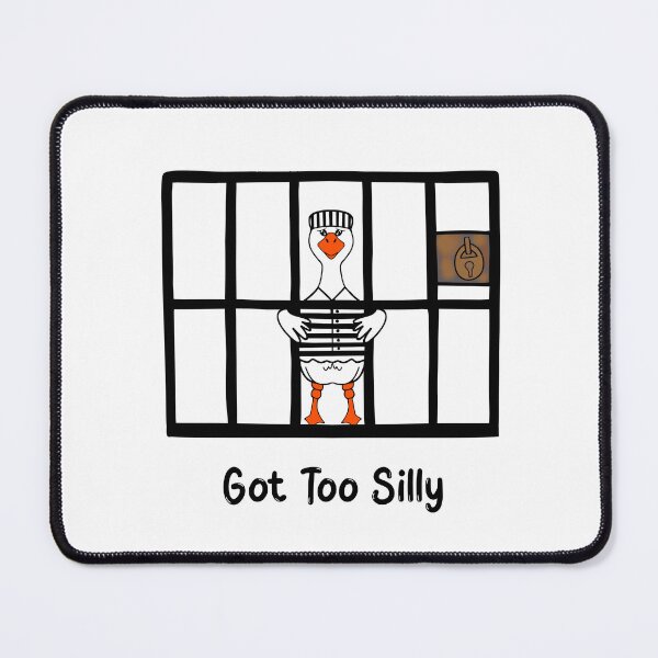 Item preview, Got Too Silly Goose Going To Jail Meme designed and sold by Sartoris Art.