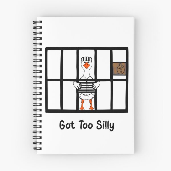Item preview, Got Too Silly Goose Going To Jail Meme designed and sold by Sartoris Art.