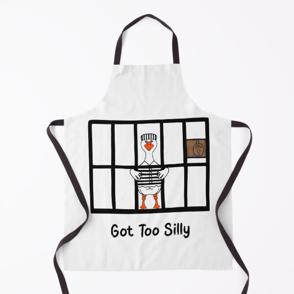 Item preview, Got Too Silly Goose Going To Jail Meme designed and sold by Sartoris Art.