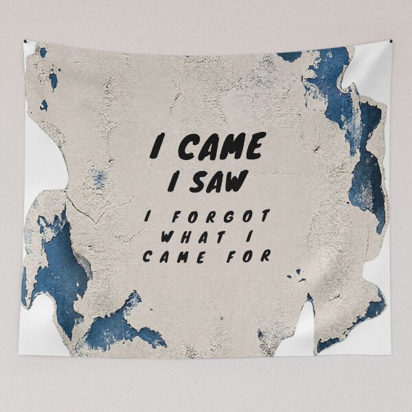 Item preview, I came, I saw, I forgot...funny PanaluPrint on the subject of aging designed and sold by PanaluPrint .