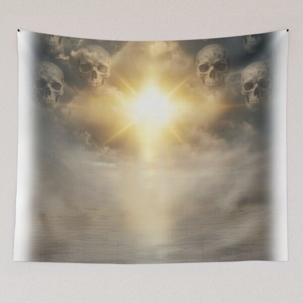 Item preview, Skulls in the Sky designed and sold by InkShiftLabs.