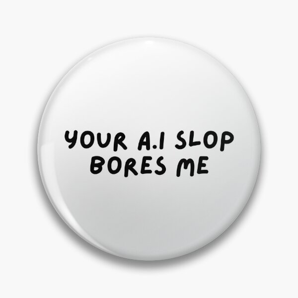 Item preview, Your A.I Slop Bores Me Cat Sticker designed and sold by rilamofushop.