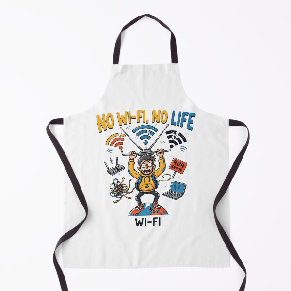 Item preview, NO WI-FI, NO LIFE designed and sold by OtavioPeres.