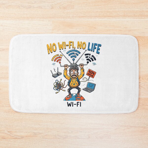 Item preview, NO WI-FI, NO LIFE designed and sold by OtavioPeres.