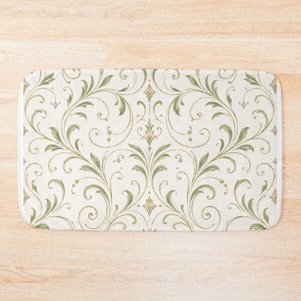 Item preview, Vintage Fileteado Pattern – Buenos Aires Art in Soft Tones designed and sold by Esencia Argentina.