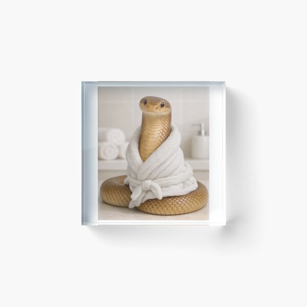 Item preview, Inland Taipan Wearing a Bathrobe designed and sold by Sillytoe.