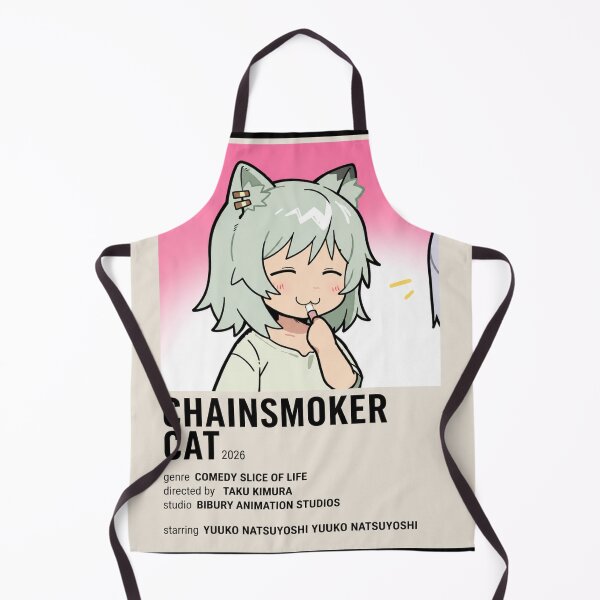 Item preview, Chainsmoker Cat designed and sold by mynarasolwy.