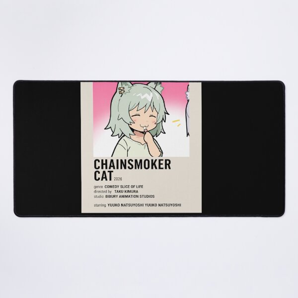 Item preview, Chainsmoker Cat designed and sold by mynarasolwy.