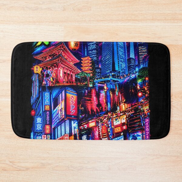 Item preview, Colorful Tokyo Street Collage designed and sold by SHARPEI.