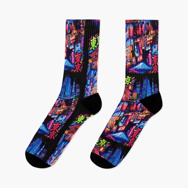 Item preview, Colorful Tokyo Street Collage designed and sold by SHARPEI.