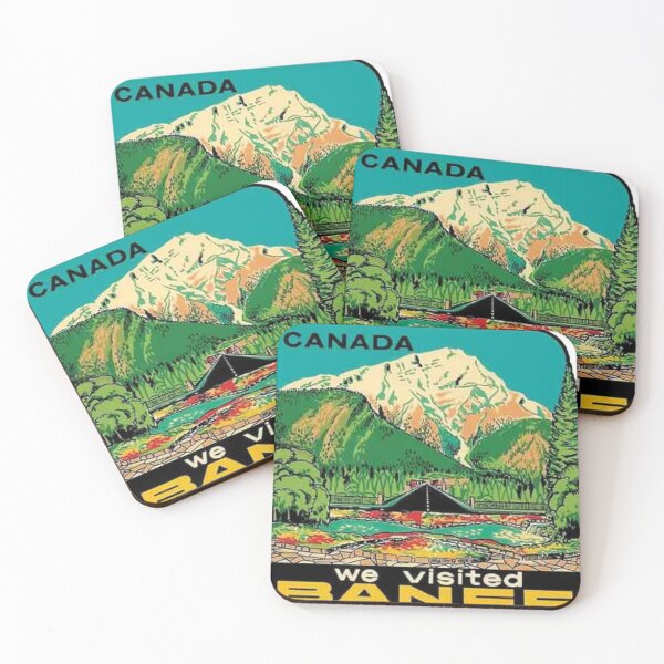 Item preview, vintage Banff national park designed and sold by soulsurferart.