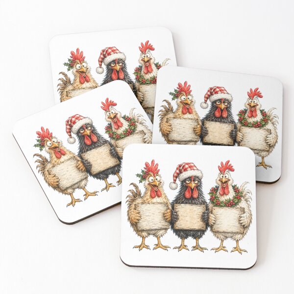 Item preview, Funny Bin Chicken Christmas Australian Ibis Holiday  designed and sold by DYAFLK.