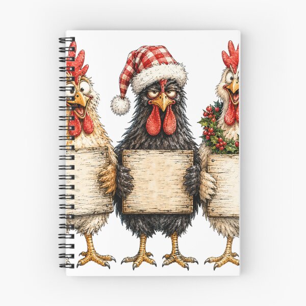 Item preview, Funny Bin Chicken Christmas Australian Ibis Holiday  designed and sold by DYAFLK.