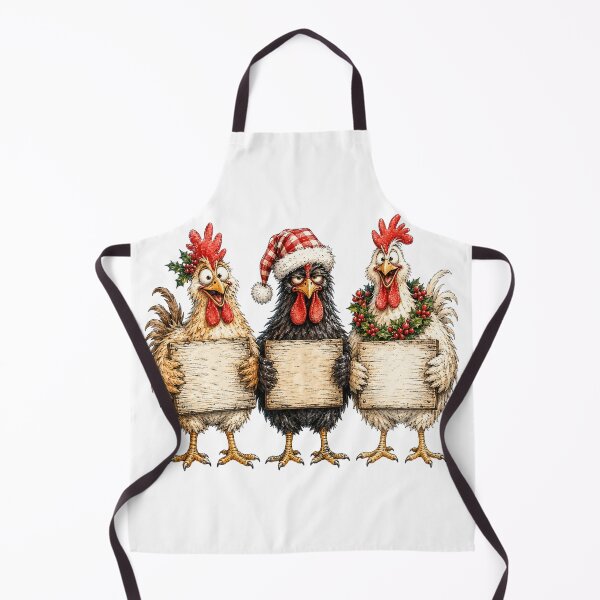 Item preview, Funny Bin Chicken Christmas Australian Ibis Holiday designed and sold by DYAFLK.