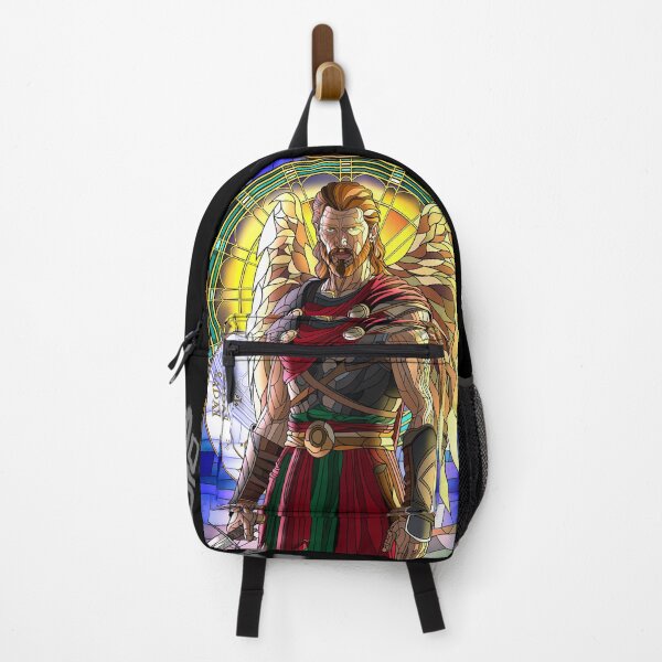 Item preview, Stained glass window Archangel Michael designed and sold by Ross_Studio.ART.