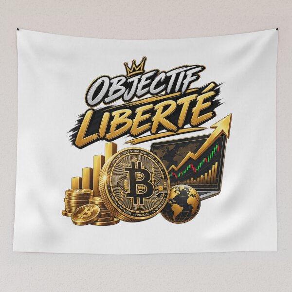 Artikelvorschau, Objective Freedom Bitcoin Crypto | Bekleidung & Accessoires entworfen und verkauft von POP FACTORY.