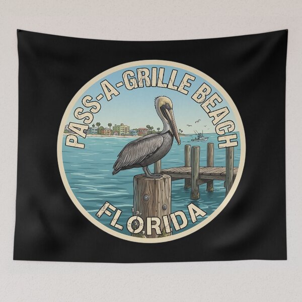 Item preview, Pass-a-Grille Beach - Florida designed and sold by VelvetRoom.