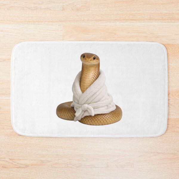 Item preview, Cozy Inland Taipan in a Bathrobe designed and sold by Sillytoe.