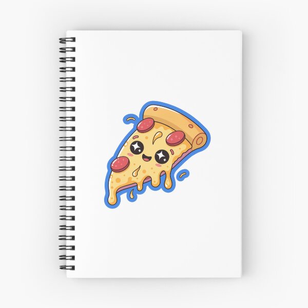 Item preview, Cute Kawaii Pizza Slice Sticker designed and sold by NOVASTOCK117.