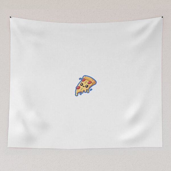 Item preview, Cute Kawaii Pizza Slice Sticker designed and sold by NOVASTOCK117.
