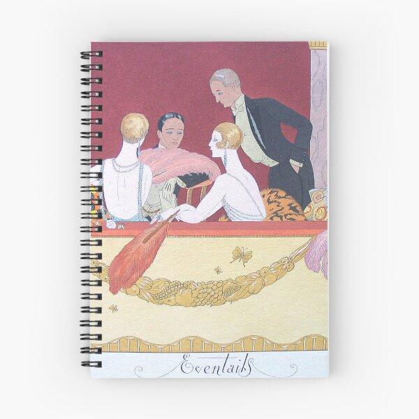 Artikelvorschau, Art-déco-Mode-Wandkunst | Eventails-Druck | George Barbier entworfen und verkauft von RickE.