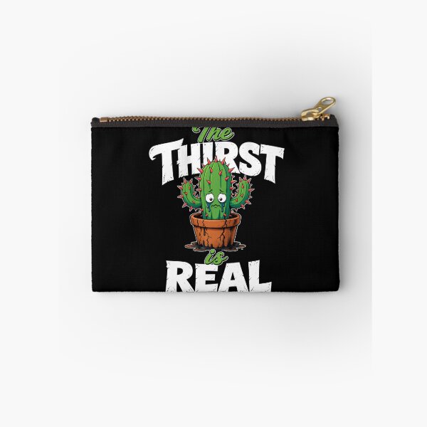 Item preview, The Thirst Is Real Funny Cactus Art designed and sold by TshirtsOnline-.