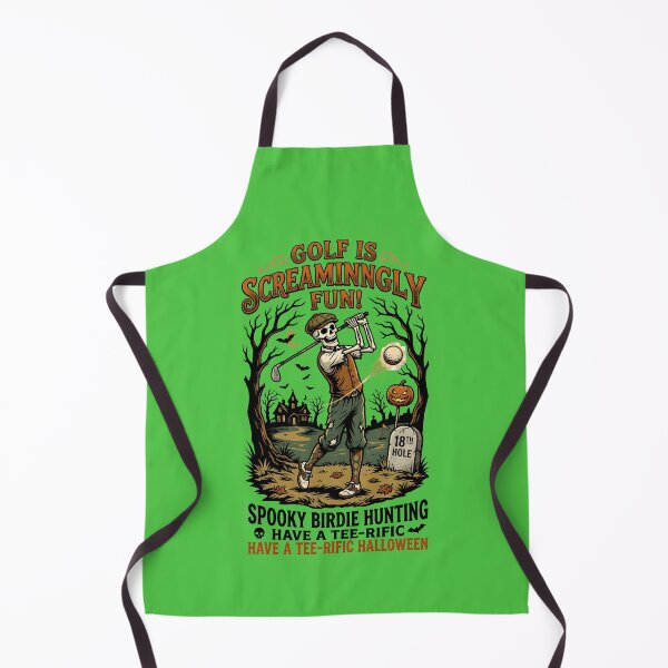 Item preview, Golf is screamingly fun - Have a Tee-rific Halloween - Spooky season for golfers designed and sold by ParadoxParadox.