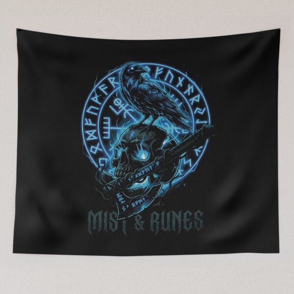 Item preview, “Mist & Runes” designed and sold by TUMBAJULCA.