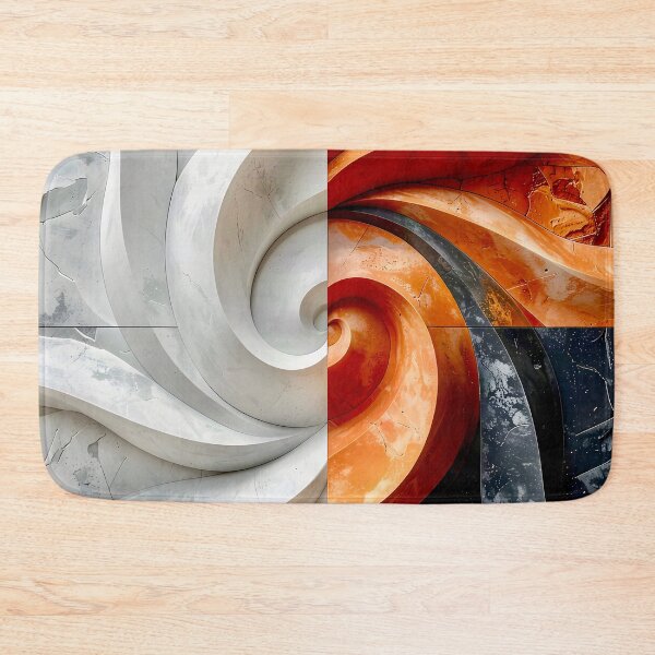 Item preview, Duality of White Plaster and Terracotta Slate designed and sold by Vicky Brago-Mitchell®.