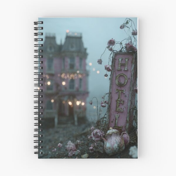 Item preview, The Forgotten Hotel – Pastel Gothic Haunted Art designed and sold by Luna et Lune.